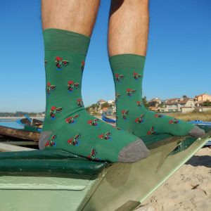 Calcetines Galos verde