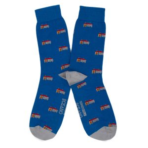 Calcetines Hórreos azul