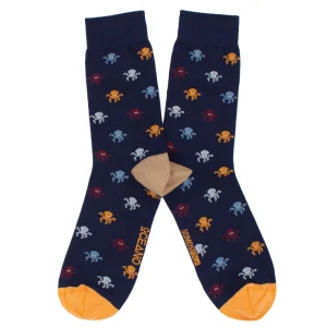 Calcetines Pulpos azul
