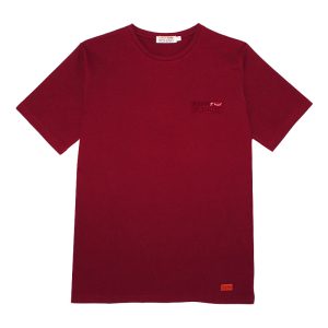 Camiseta Logo burdeos