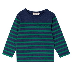 Camiseta Riquiño azul y verde niño