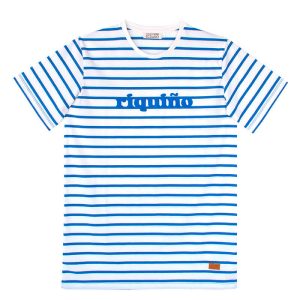 Camiseta Riquiño terciopelo azul