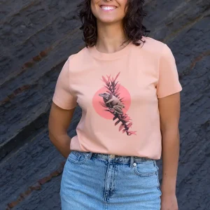 Camiseta orgánica rosa RANA