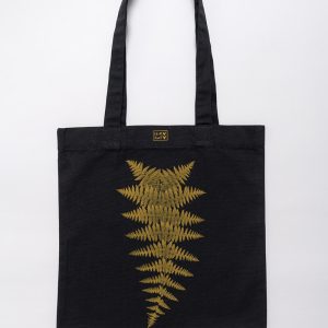 Tote Bag negro HELECHO