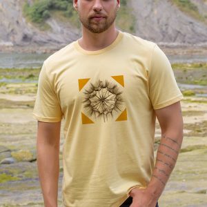 Camiseta orgánica amarilla unisex SALSIFÍ