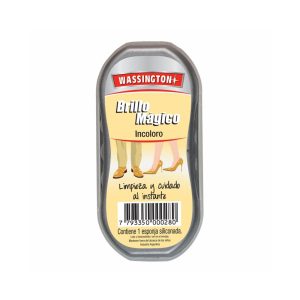 Esponja Siliconada Wassington Brillo Mágico Calzado Rinde100 Lustres