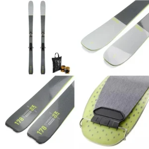 WEDZE Esquís Travesía + Fijaciones+ Pieles Wedze MT90