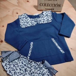 Conjunto braguita y sudadera liberty