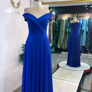 Prom long BLUE