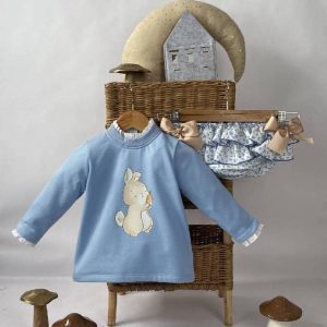 Sudadera con ranita conejito