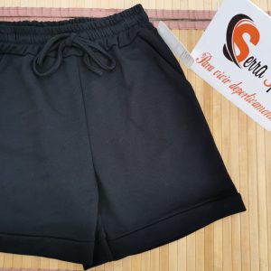 BERMUDA ALGODÓN NEGRO