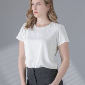 Blusa Escote Redondo.