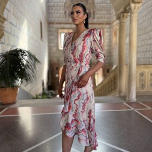 Vestido Galatea Coral