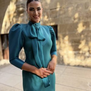 Vestido Siena Turquesa