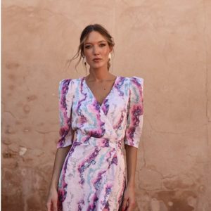 Vestido Galatea Rosa