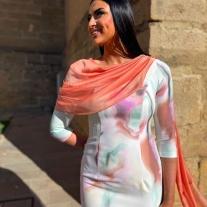 Vestido Orquidea Estampado