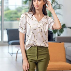 Blusa Estampada.