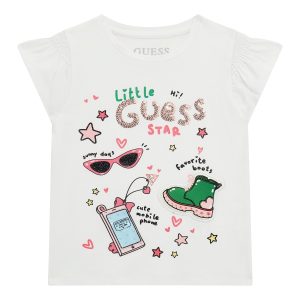 Camiseta dibujos guess