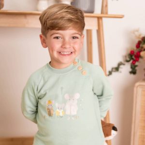 Sudadera ratones verde