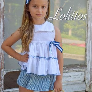 Falda pantalón y blusa Titanic