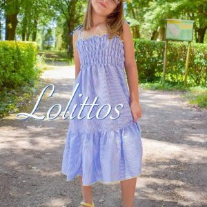 Vestido midi alleres