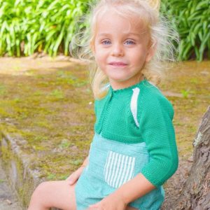 Chaqueta bebe colección colibrí