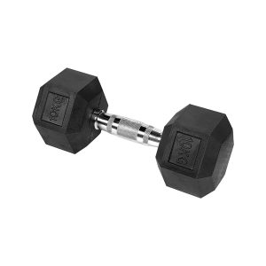 Mancuerna Hexagonal Mango Metálico 10kg – 20kg – 25kg Pesas Musculación