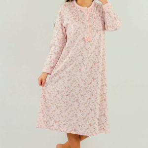 CAMISÓN ESTAMPADO FLORES MS103 SONIA