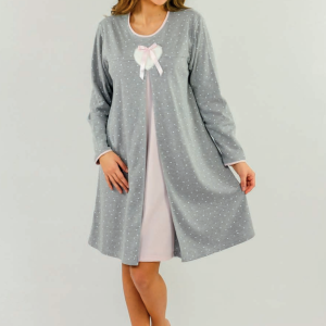 CAMISÓN CAPAS GRIS MS131 SONIA