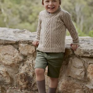 Gorro punto unisex pelo natural