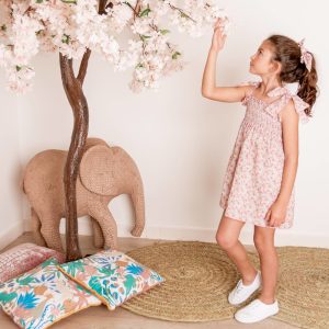 Vestido elástico liberty