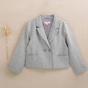 Blazer gris niña