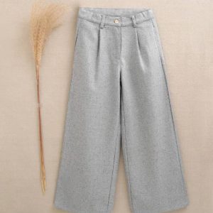Pantalón gris traje