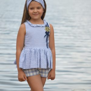 Blusón y Short Navy