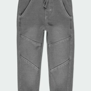 Pantalón felpa niño gris
