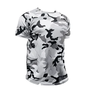 Polera Fit Primal White Camo