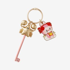 Llavero Colgante Labubu Cáncer – Serie Constellation