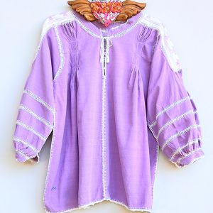 Blusa «Roberta» lila unión natural