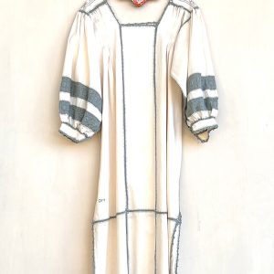 Vestido «Julia» manta unión agave