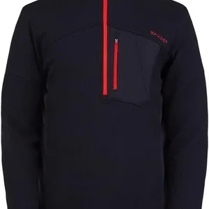 Chaqueta interior para esquí hombre Spyder. Media cremallera