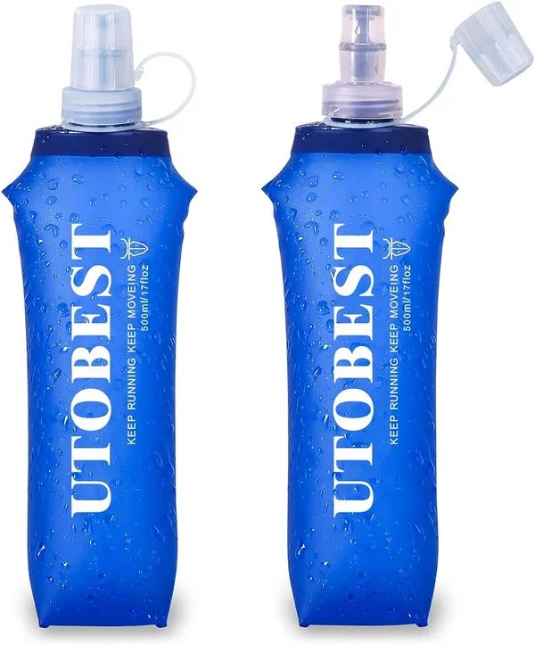 2 Botellas Hidratación suave para hacer deporte