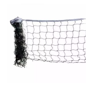Red Deportiva Volleyball Nylon Negra con Linga Blanca Playa Entrenamiento