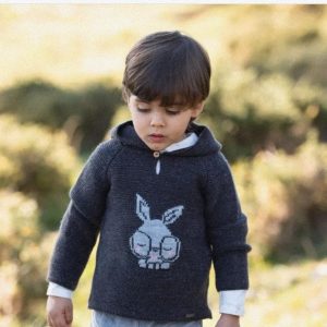 Jersey de punto con capucha