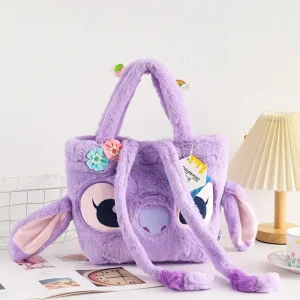 Bolso Peluche Stitch Angel Peluche