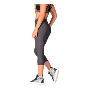 Calza Lycra Texturizada Larga De Entrenamiento Leggins Dama