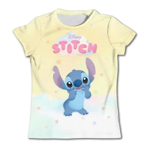 Camiseta Amarilla Stitch