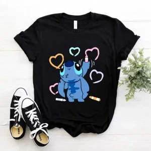 Camiseta Stitch Dibujo