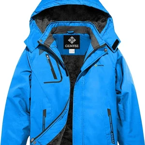 Chaqueta de Esquí Impermeable de Montaña para Niños