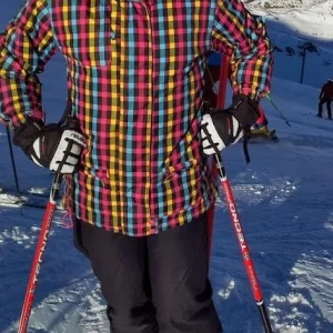 Chaqueta de esquí para niñas 10-13 años