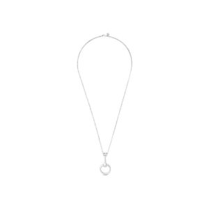 COLLAR LARGO PLATEADO. CICLÓN